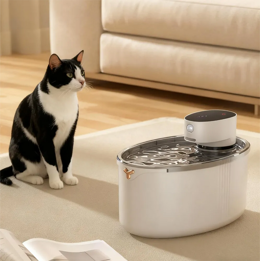 Automatic Fountain Pet Water Dispenser - 2.5L, Wireless, for Cats & Dogs
