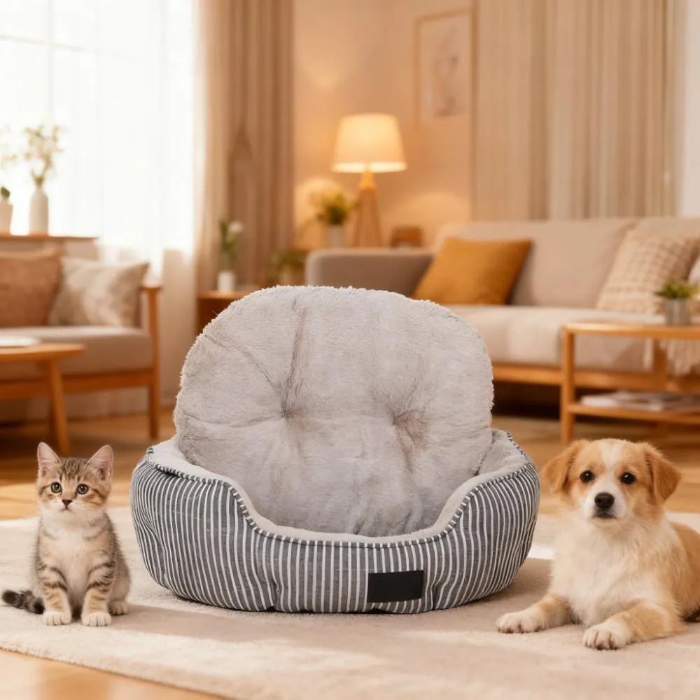 Shell Bed (Hamptons Stripe Style)