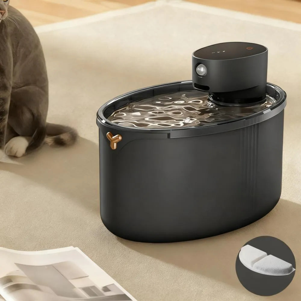 Automatic Fountain Pet Water Dispenser - 2.5L, Wireless, for Cats & Dogs
