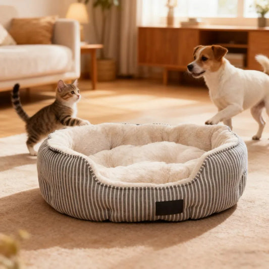 Shell Bed (Hamptons Stripe Style)