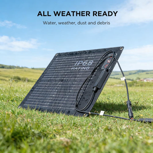 All-Weather Monocrystalline Solar Panel for Outdoor Power Needs
