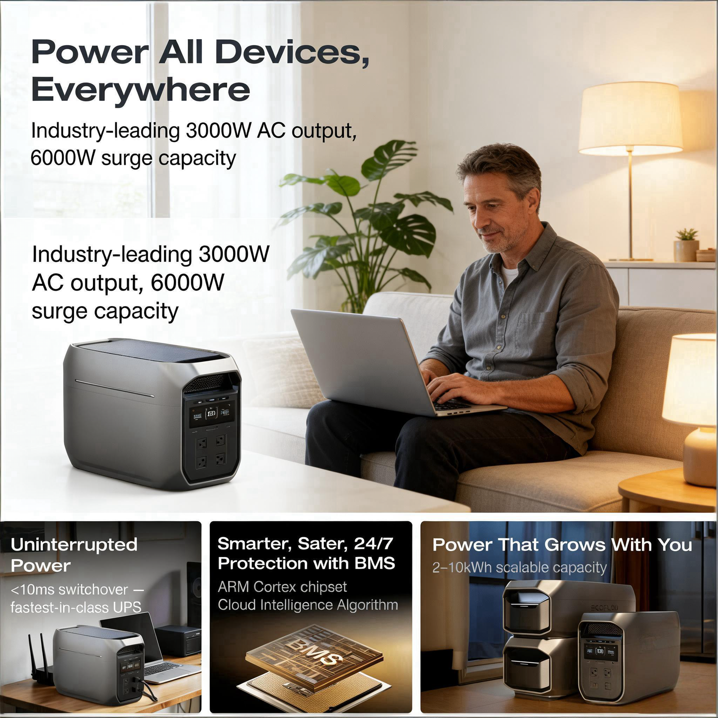 Emergency Power for Your Family: Solar Charging Kit (Sale $159)